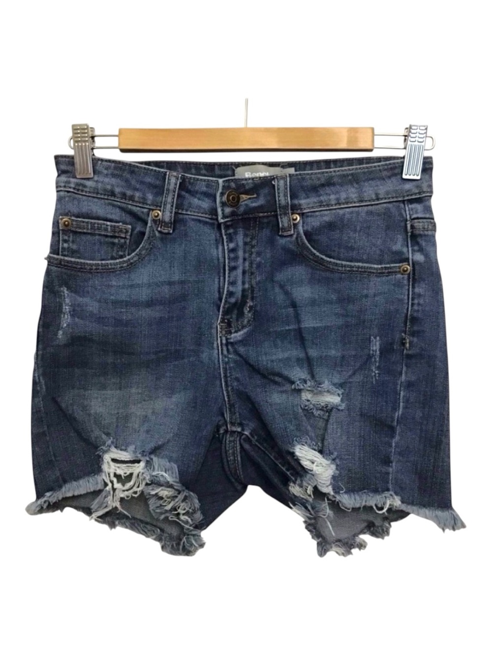 Bench distressed jeans shorts ripped